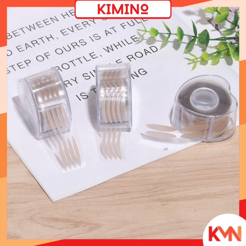 KMN 600pcs Skot Mata Scott Mata Roll Double Eyelid Veil Tape Stiker Kelopak Mata Tahan Air Jaring Selotip Lipatan Mata Scott lace