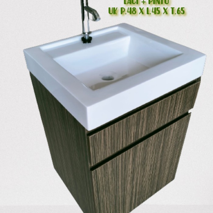 Terlaris Wastafel Gantung Kabinet/Wastafel Set Kabinet/Wastafel Cuci Tangan