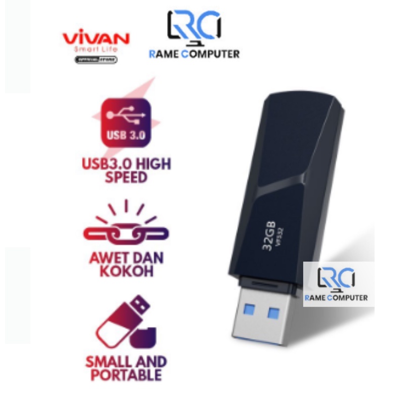 VIVAN Flashdisk 32GB USB 3.0 High Speed VF532