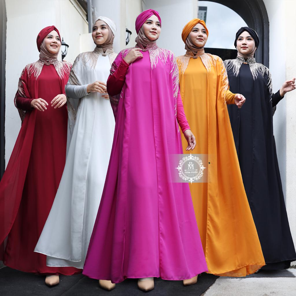 Kaftan Arumi//Model Baju Kaftan Lebaran Terlaris Terbaru Original