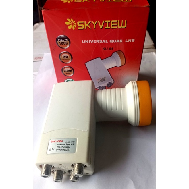 LNB Ku-Band 4 Output SKYVIEW KU-04