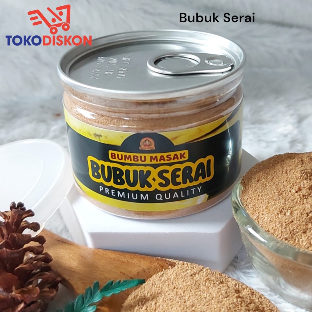 

Can Rempah Bubuk Serai Sereh Lemongrass Powder Kualitas Premium