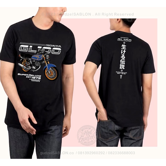 HONDA GL 100 kaos motor kaos keren kaos racing gl racing gl herex honda herex honda balap