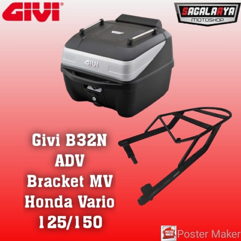 Givi B32N ADV Bracket Top box Givi MV Honda Vario 125 Vario 150