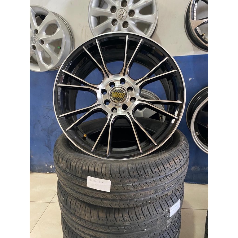 VELG MOBIL RACING BEKAS BOLAK RING 17X7,5 BAUT 8X100/114,3