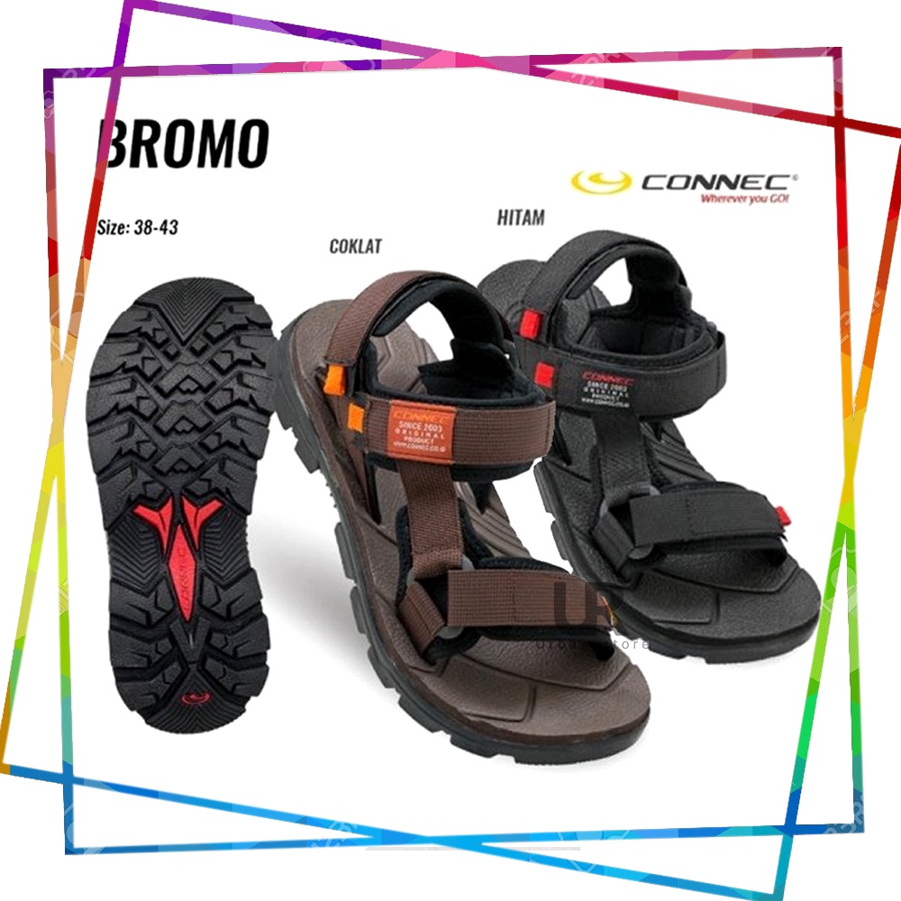 Sandal Gunung Pria Dewasa Kekinian Berkualitas ORIGINAL CONNEC BROMO