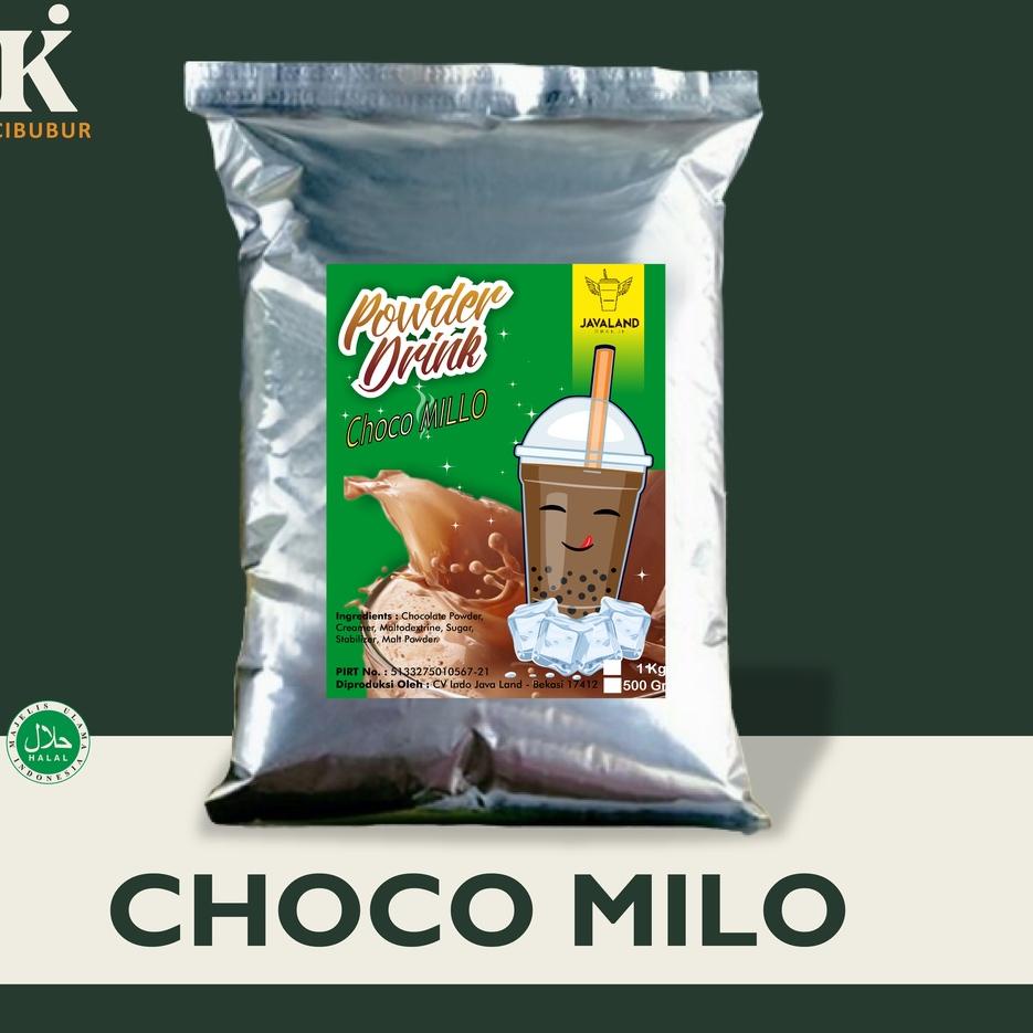 

✨ 7.7 Choco Milo / Choco Sport Bubuk Minuman kiloan Bubble Powder coklat Javaland