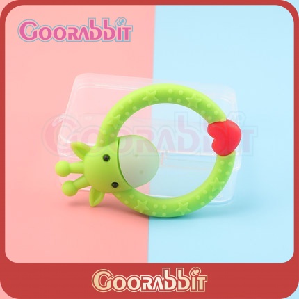 Teether Bentuk Jerapah Lucu Bahan Silikon