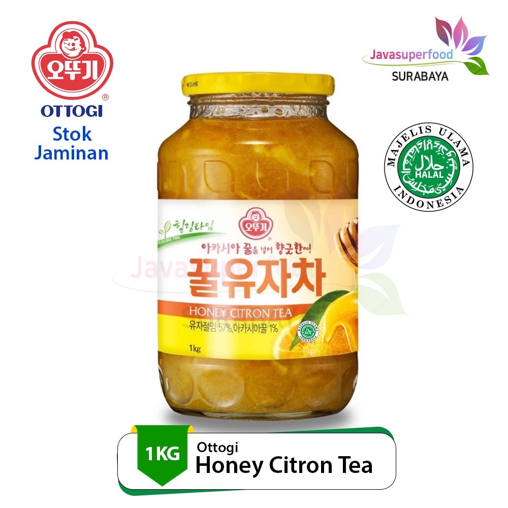 

BEST SELLER Teh Jeruk Madu Asli Korea Ottogi Honey Citron Tea 1Kg
