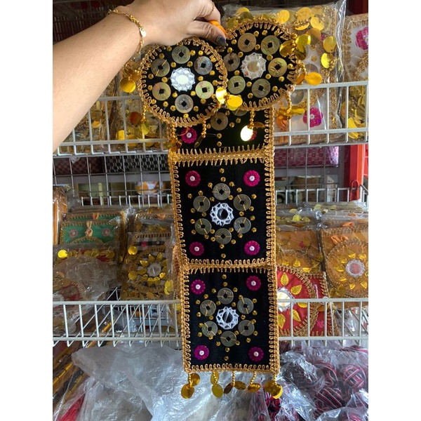 set lamak dan tamiang / lamak pis bolong/ gantungan sanggah/ tamiang/ lamak bali/ lamak murah