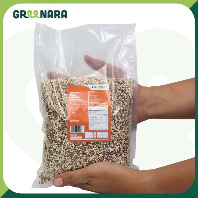 

Organic Tri Color Quinoa 1Kg tricolour quinoa 1000 gram ghe01