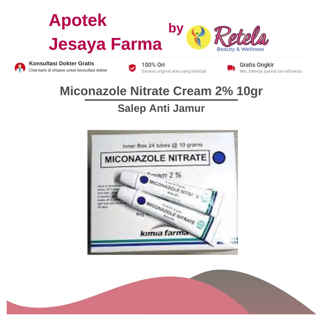 Miconazole Nitrate Cream 2% 10gr