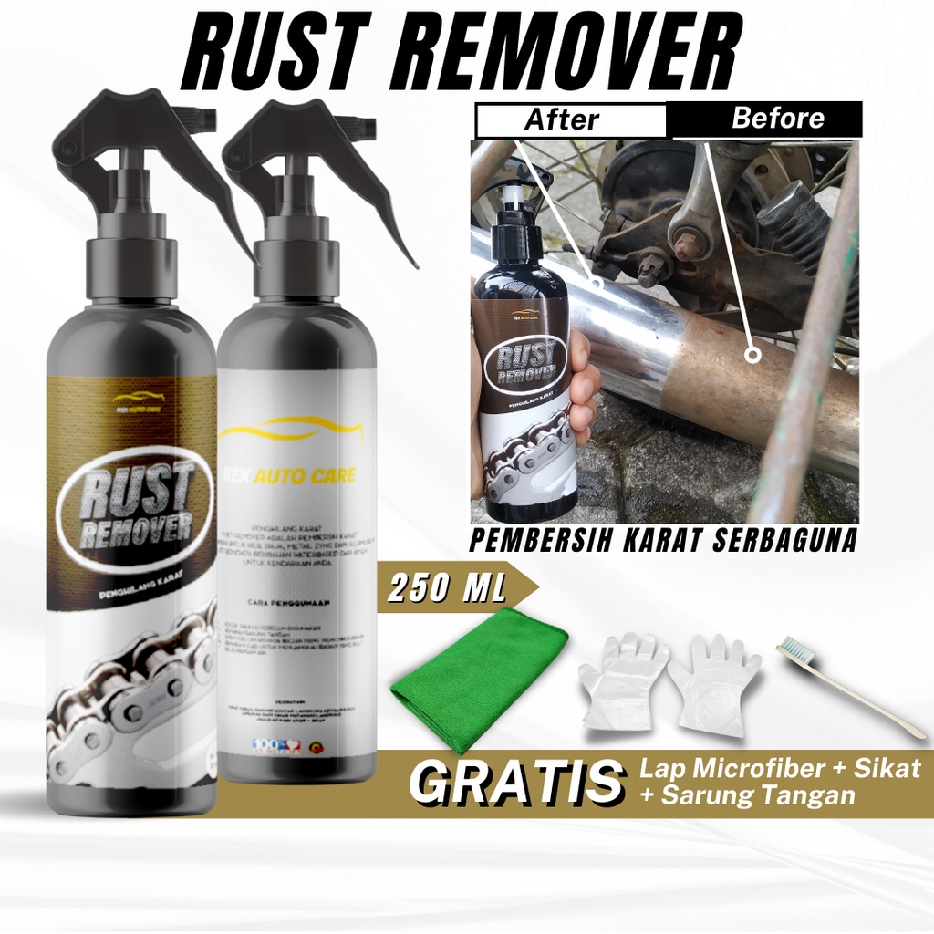 HKS (FreeOngkir) PEMBERSIH PENGHILANG KARAT PENGHILANG KERAK LOGAM BESI MESIN KNALPOT MOTOR MOBIL