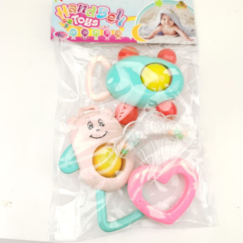 mainan anak handbell toys / mainan anak bayi kerincingan bayi