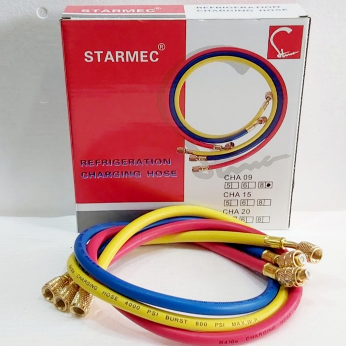 SELANG MANIFOLD FREON AC R32 R410 #ORIGINAL