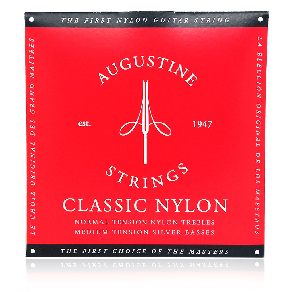 Augustine Classic Red Medium Tension Senar Gitar Klasik Nylon Original