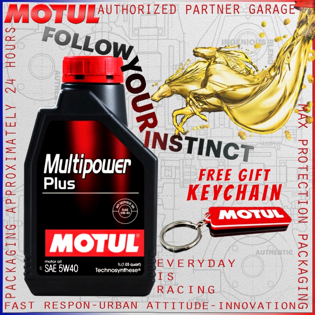 MOTUL MULTIPOWER PLUS 5W40 SN 1L