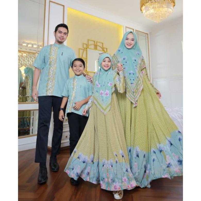 TERLARIS Gamis Embun Series sarimbit eldena syar'i Murah