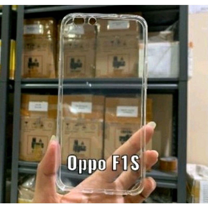 Case Oppo F1S Softcase Bening Clear Case Casing Hp Sillikon Transparan Oppo F1S