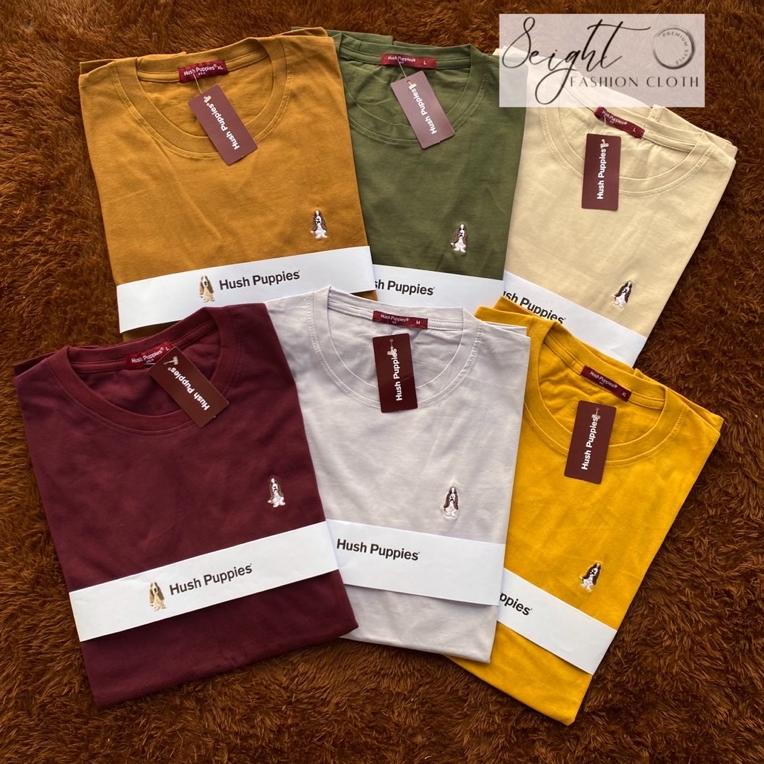 BIG SALE Kaos Hush Puppies Branded Baju Hush Puppies Pria Wanita Orig1n4l Hush Puppies Lengan Pendek