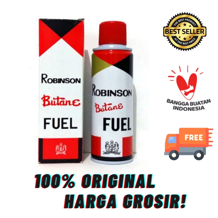 Robinson 220 Gram Refill / Isi ulang korek api gas 220 g Butane