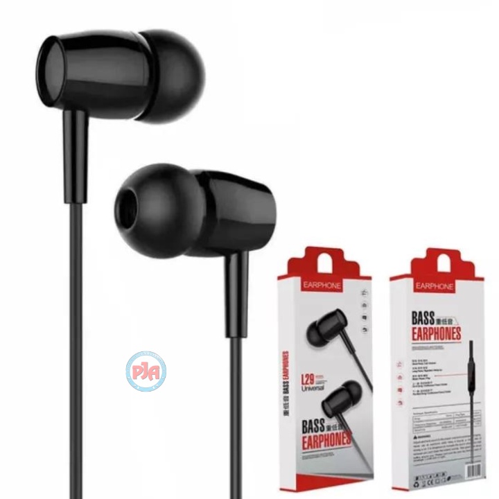 HEADSET EARPHONE HANDSFREE HF L29 SUPER BASS