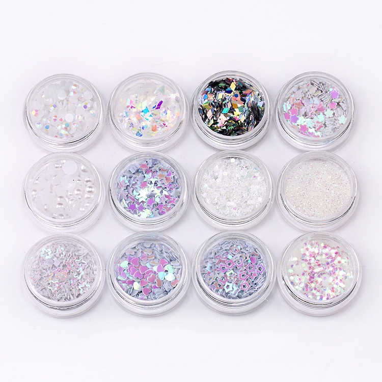 Glitter Makeup Wajah Kuku Blink Blink Star Cosplay Make Up Art Untuk Nail Art