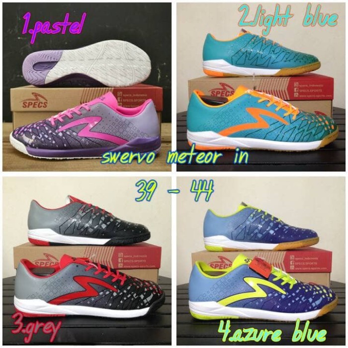 {MentariStore} SEPATU FUTSAL SPECS SWERVO METEOR IN ORIGINAL Diskon