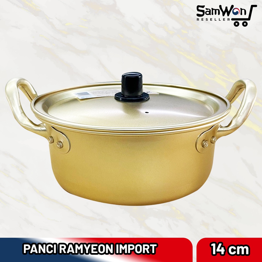 Panci Ramyun Korea Import Pot Mie Ramyeon Ramen Drakor KPOP 14cm