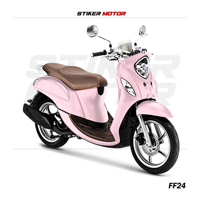 DECAL FINO FULLBODY WARNA SOFT PINK PASTEL FF24 STICKER FULLBODY MOTOR FINO FI GRANDE 125 SPORTY VAR