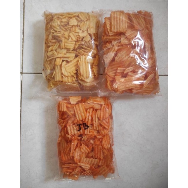 

CHUBA KEJU KERIPIK SINGKONG KEJU / KRIPIK SINGKONG SNACK KILOAN 500 GRAM