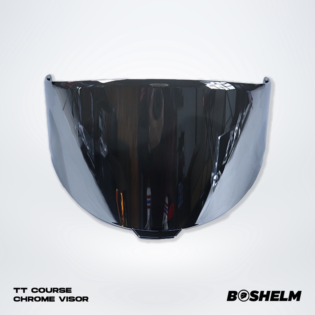 BOSHELM Kaca Helm TT Course Iridium Visor Norisk
