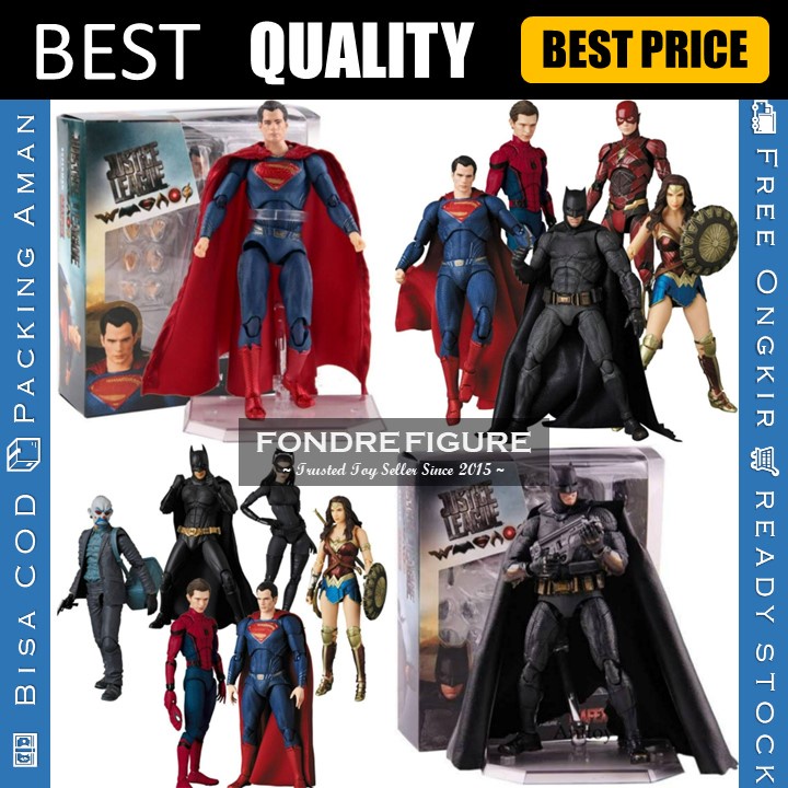 MAFEX SUPERMAN MAFEX BATMAN MAFEX FLASH 056 057 058 JUSTICE LEAGUE DC COMICS ACTION FIGURE KWS