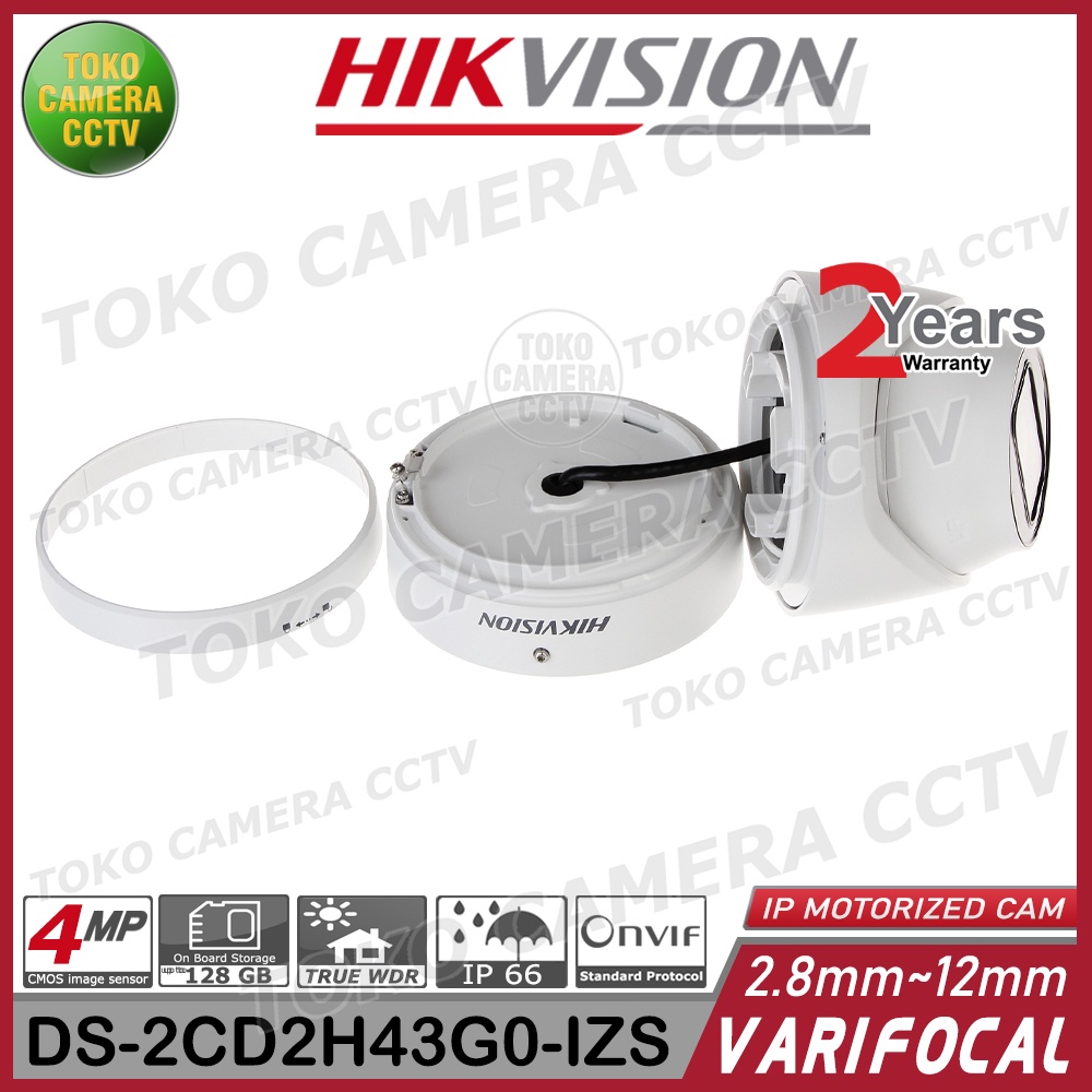 IP KAMERA CCTV VARIFOCAL HIKVISION DS-2CD2H43G0-IZS VARIVOCAL CAMERA