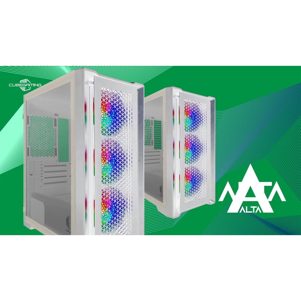 CASE PC GAMING CUBE ALTA / WHITE