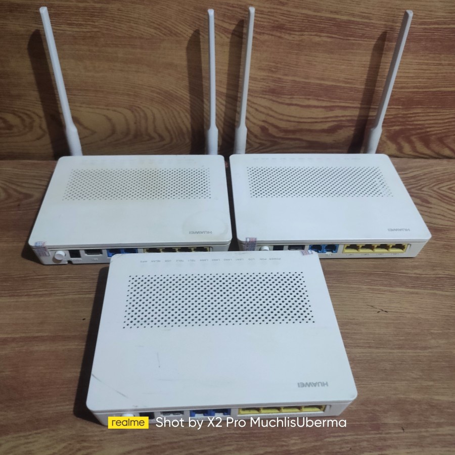 Huawei EchoLife HG8245A ONT GPON Biru Hijau Fiber Optic modem router v2