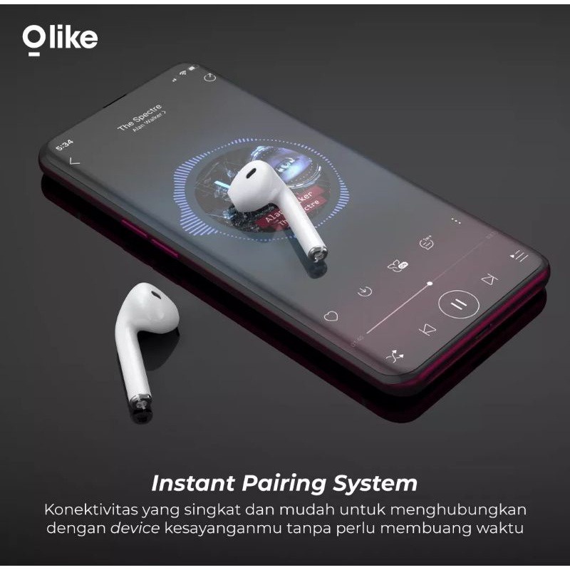 HEADSET BLUETOOTH TWS OLIKE T101 GARANSI 1 TAHUN PROMO SEN