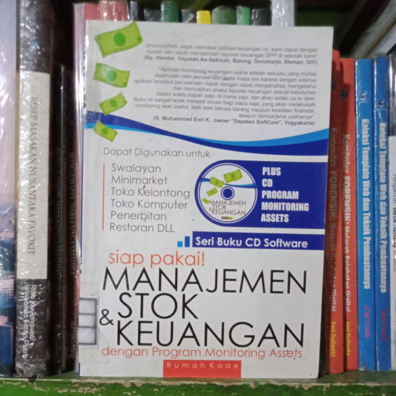 Siap Pakai Manajemen Stok dan Keuangan Dengan Program Monitoring Assets Rumah kode MediaKom Kode K-K