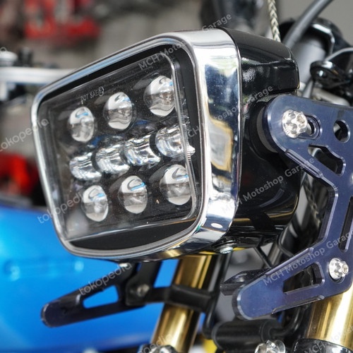 Pangkon Lampu Depan RX KING Bpro Cnc Dudukan Lampu Breket Lampu