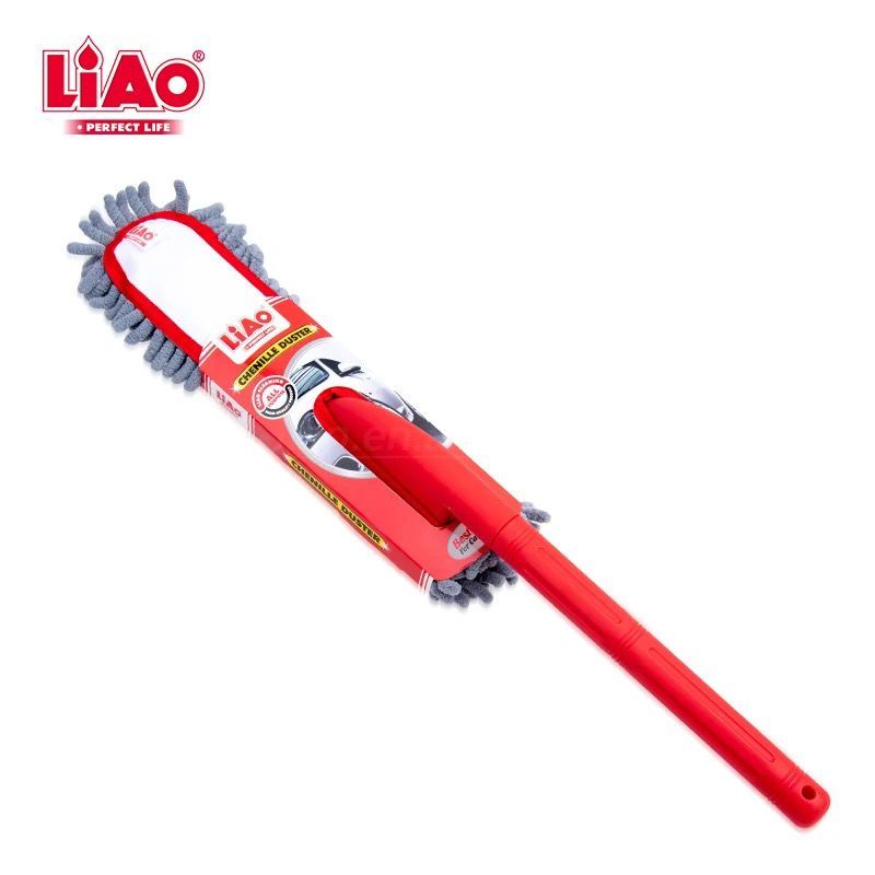 LIAO Kemoceng Microfiber Chenille Duster 1 pcs Kemoceng Pembersih Serbaguna