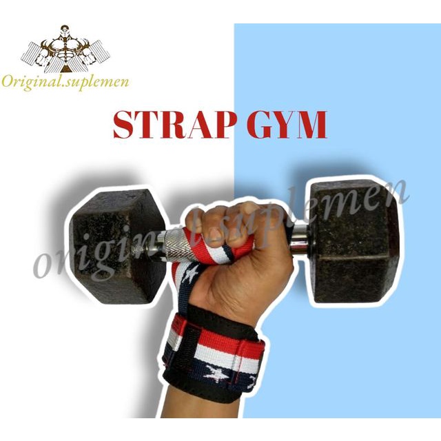STRAP GYM POWER STRAP PERGELANGAN TANGAN
