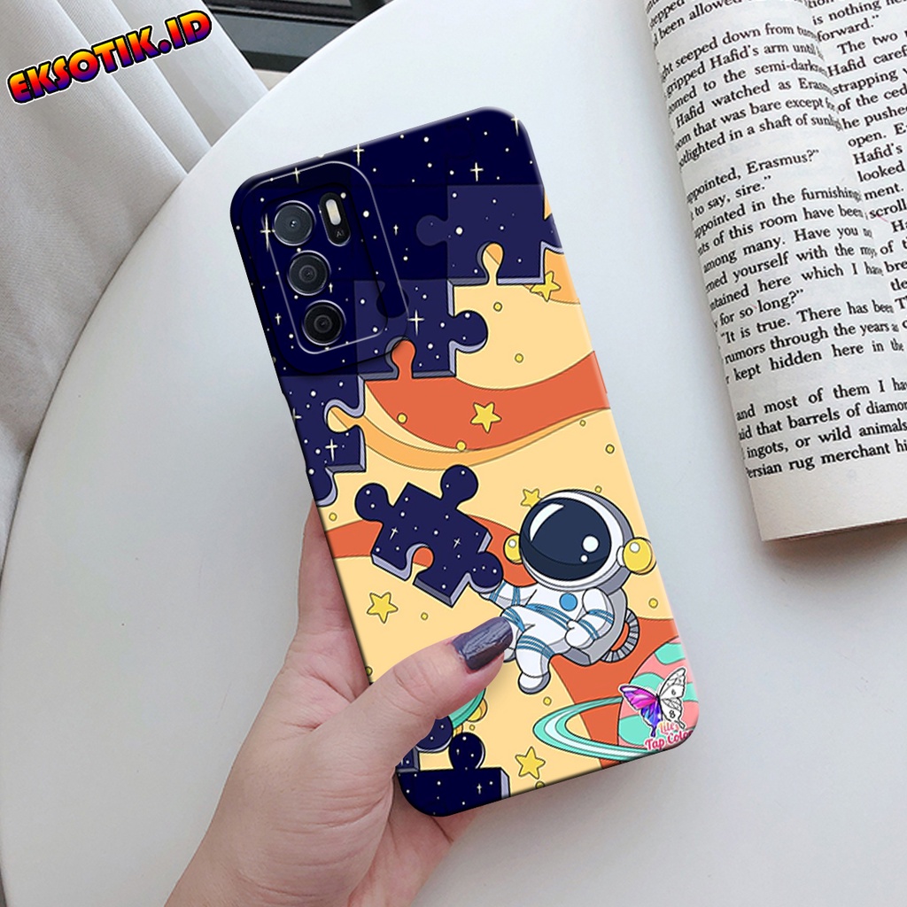 Case OPPO A16 - Eksotik.id - Casing OPPO A16 - Case SPACE - Skin Handphone - Silikon OPPO A16 - Cassing Hp - Hardcase - Softcase OPPO A16 - Mika Hp - Cover Hp - Kesing OPPO A16