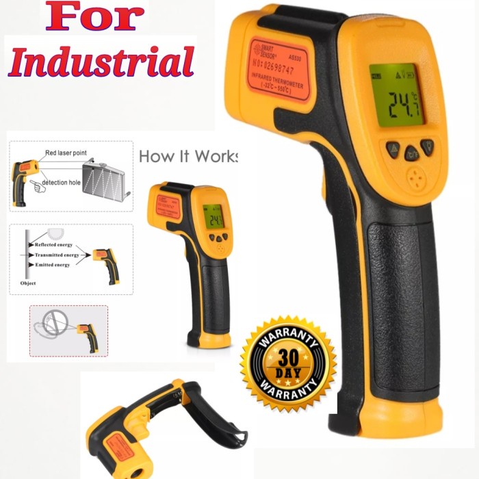 Thermometer Industri Infrared Thermometer For Industrial