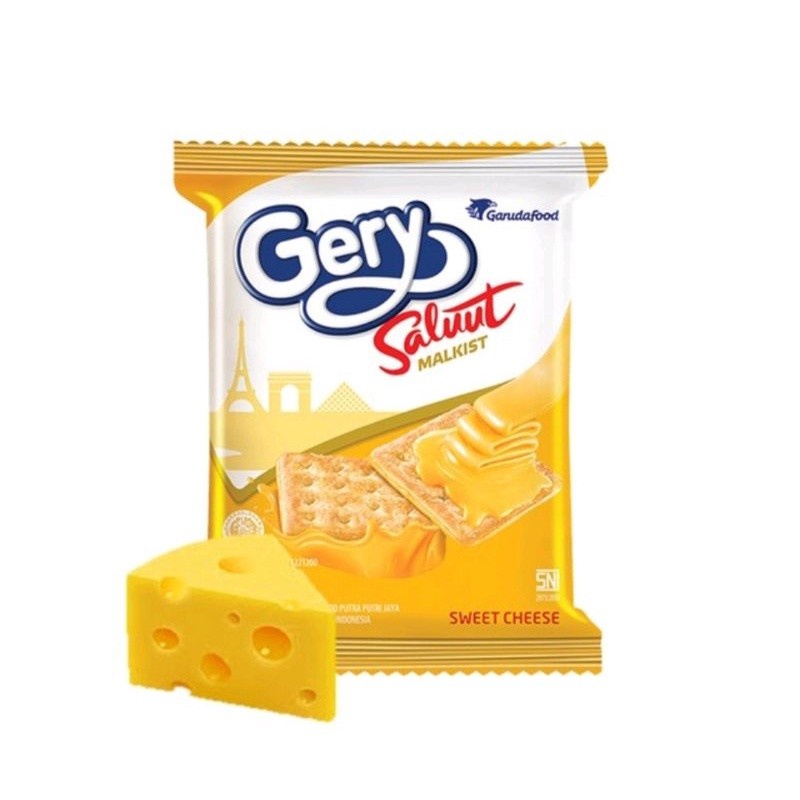 

Gery Saluut Salut Malkist Keju Renceng 10 Sachet