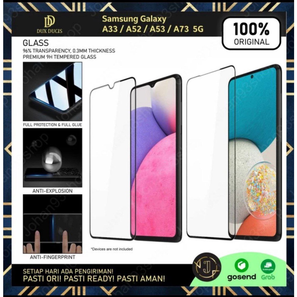 Tempered Glass Samsung Galaxy A33/A53/A52/A52s/A73 5G DUX DUCIS