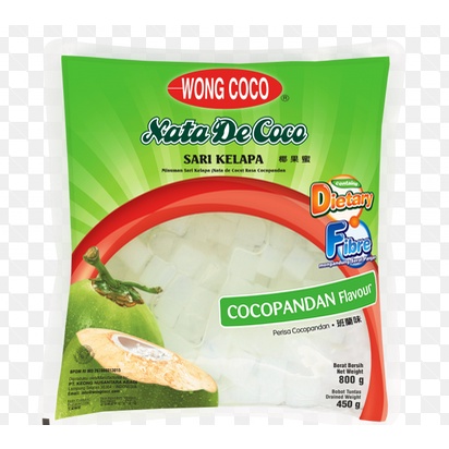 

Wong Coco Nata de Coco Cubes 800 gr