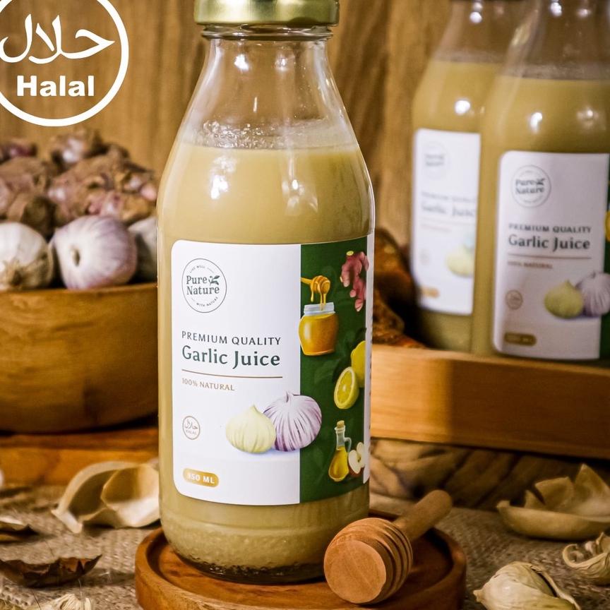 

>V44859) PureNature Jus Bawang Putih Tunggal Jahe Merah Lemon Cuka Apel Madu