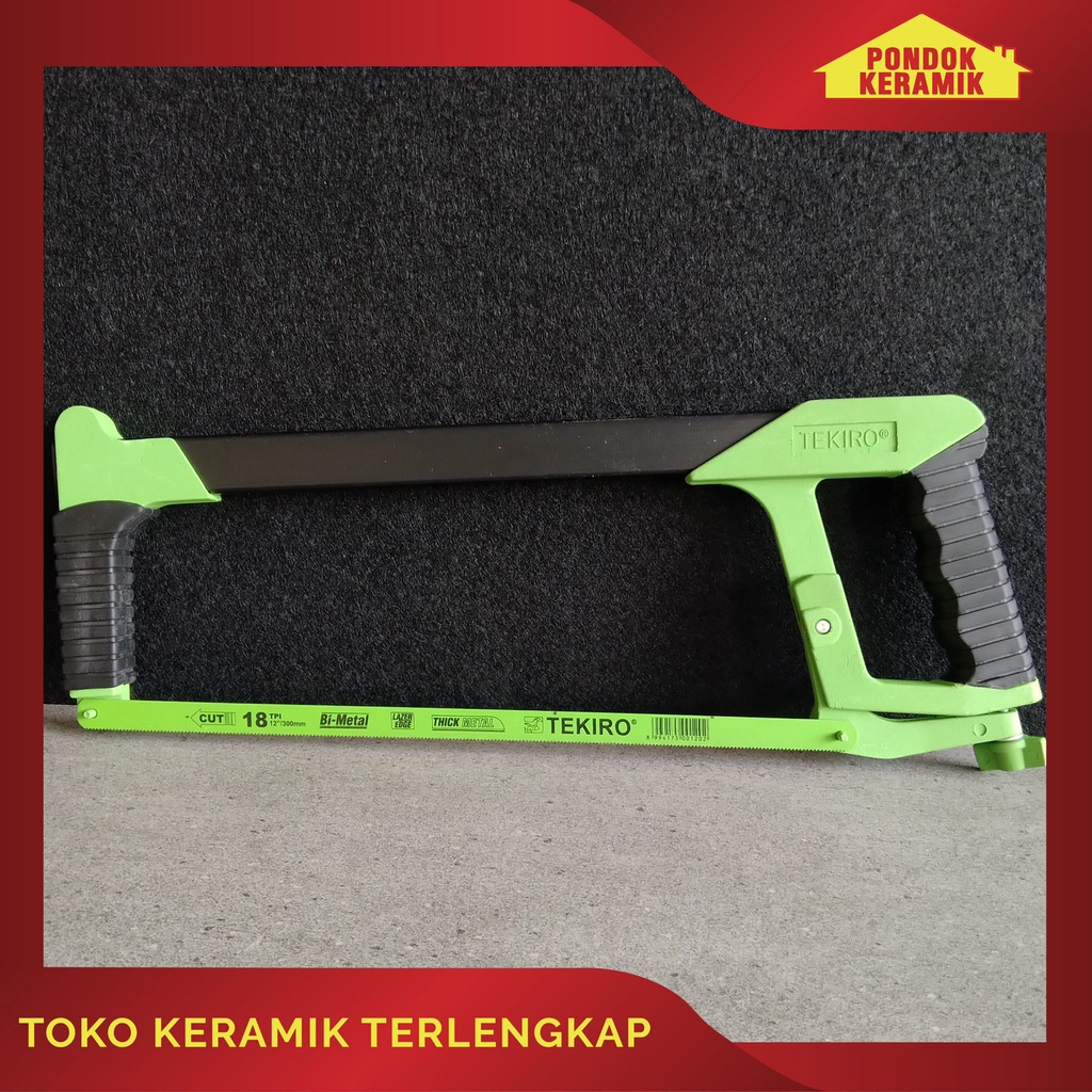GERGAJI TANGAN GAGANG / GERGAJI KAYU / GERGAJI BES TEKIRO 12"