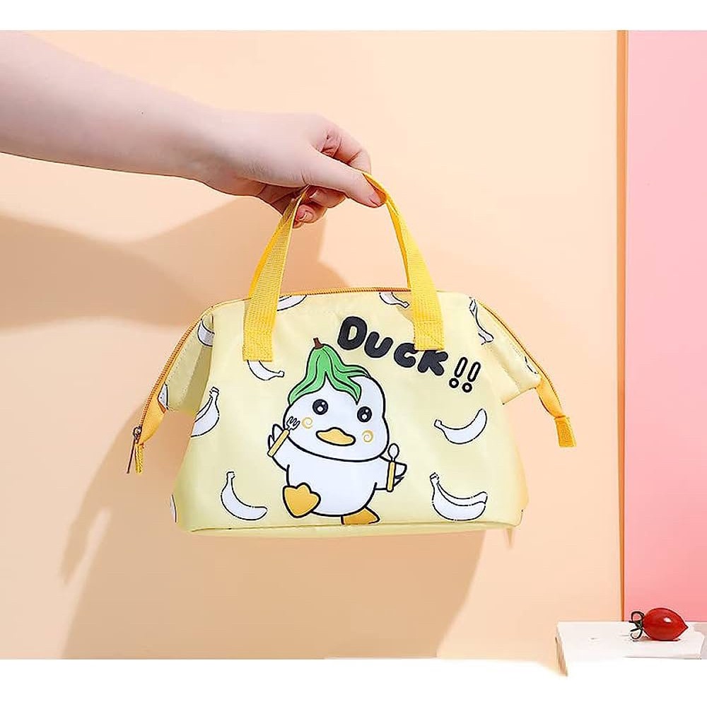 Tas Bekal lunch bag foil keep cool / keep warm cute fancy dika lucu tas tenteng