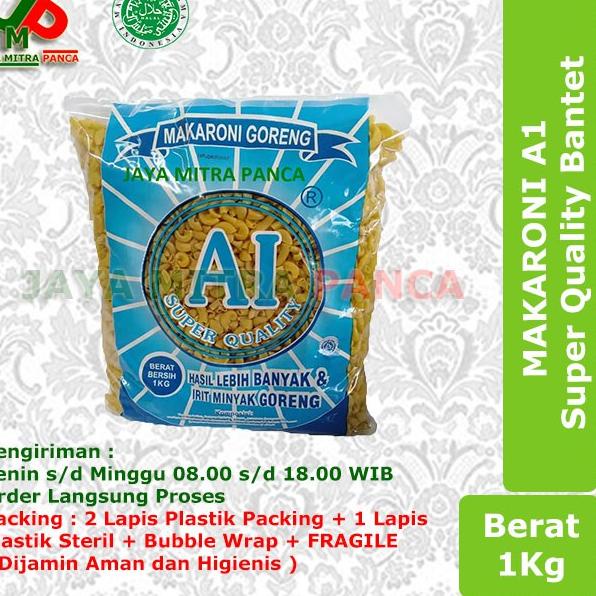 

TERMURAH MAKARONI BANTET A1 Biru Goreng Metah Super Premium Quality 1Kg EXP Sep 2024